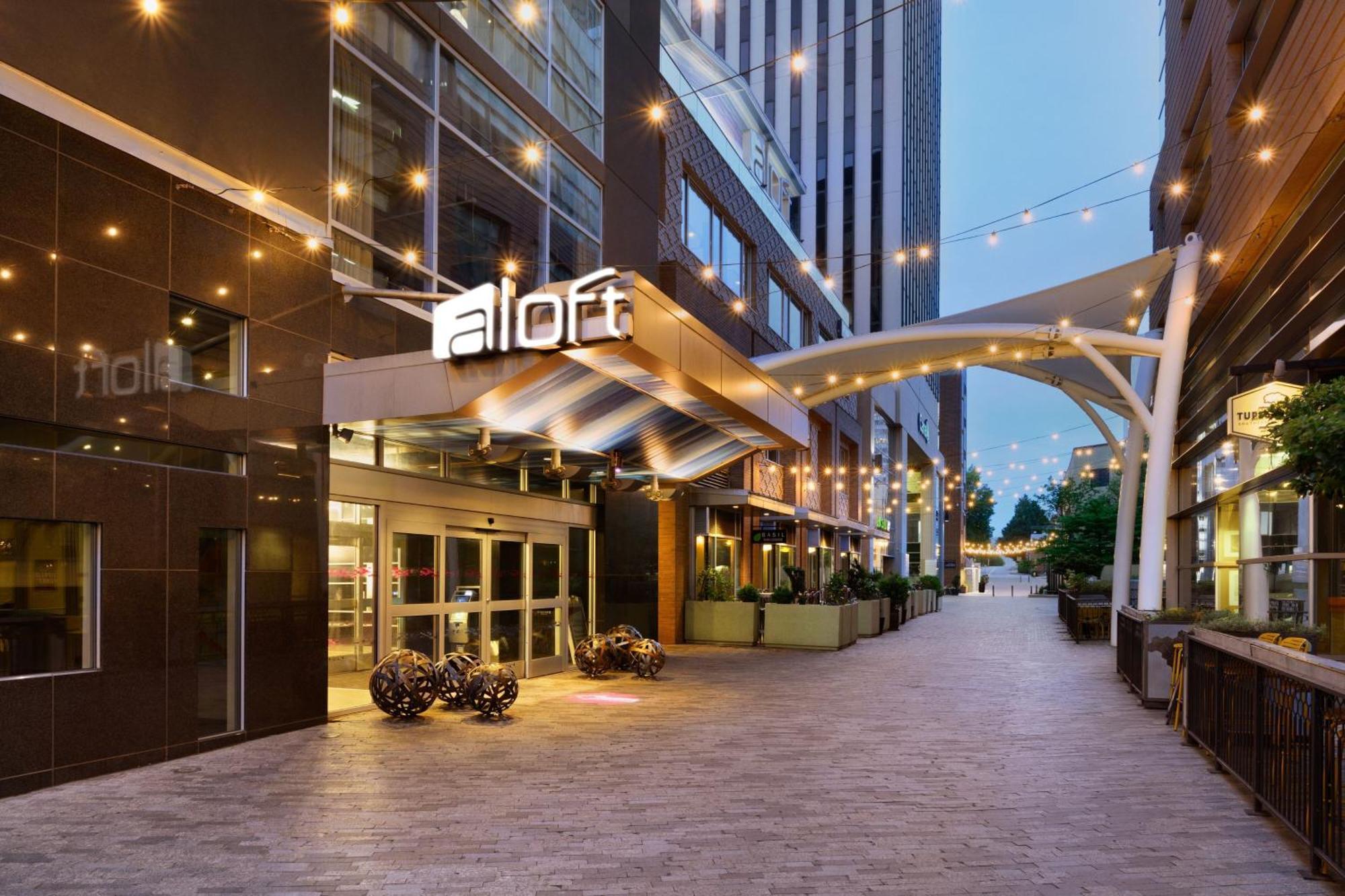 Aloft Greenville Downtown Exterior foto